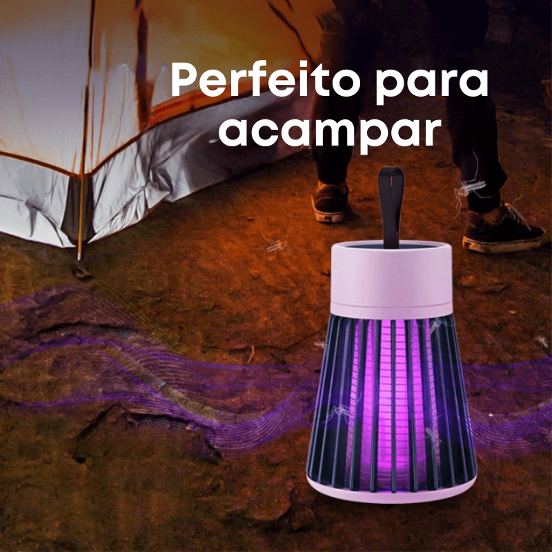 Lâmpada Anti-Insetos Ultravioleta - PlanetLamp™ - PROMOÇÂO COMPRE 1 E LEVE 2