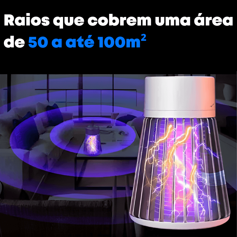 Lâmpada Anti-Insetos Ultravioleta - PlanetLamp™ - PROMOÇÂO COMPRE 1 E LEVE 2