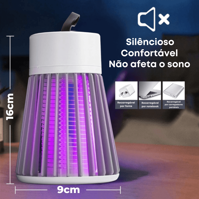 Lâmpada Anti-Insetos Ultravioleta - PlanetLamp™ - PROMOÇÂO COMPRE 1 E LEVE 2