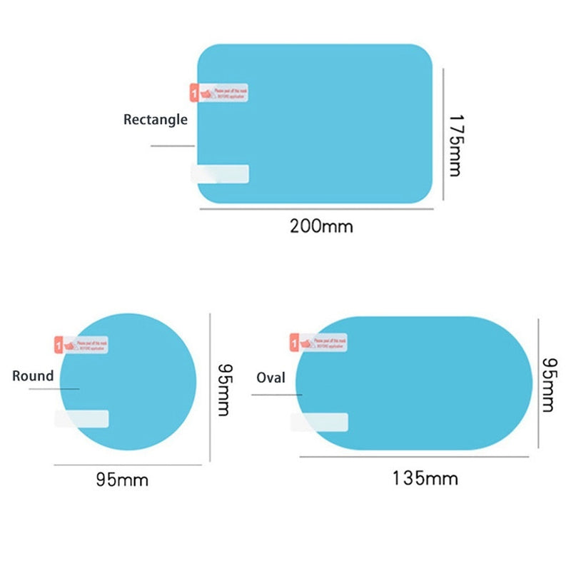 Nano Film - Película para Retrovisor Anti-Embaçante - 2 peças